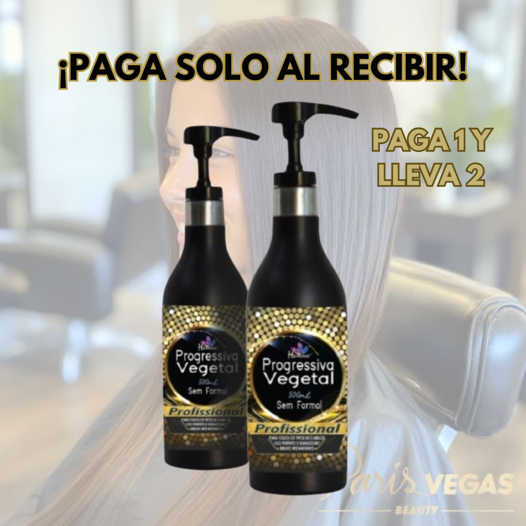 COMPRA 1 Y LLEVA 2 - Alisado Vegetal de Efecto Inmediato - PAGUE AL RECIBIR