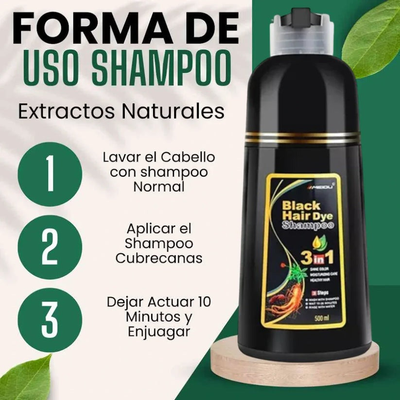 Shampoo cubre canas 100% 500ml - PAGUE AL RECIBIR