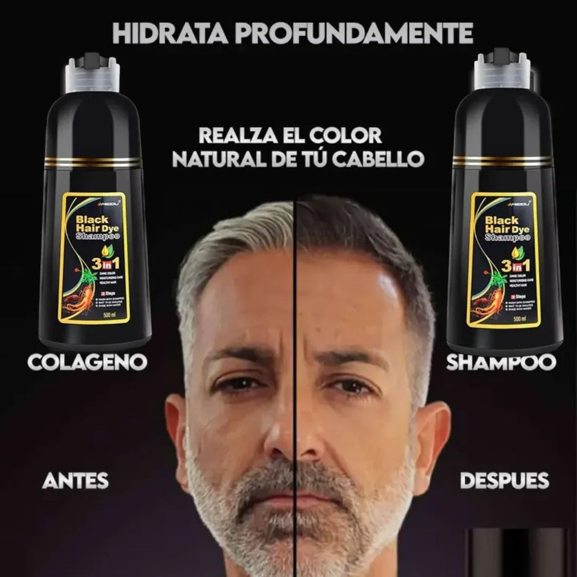 Shampoo cubre canas 100% 500ml - PAGUE AL RECIBIR