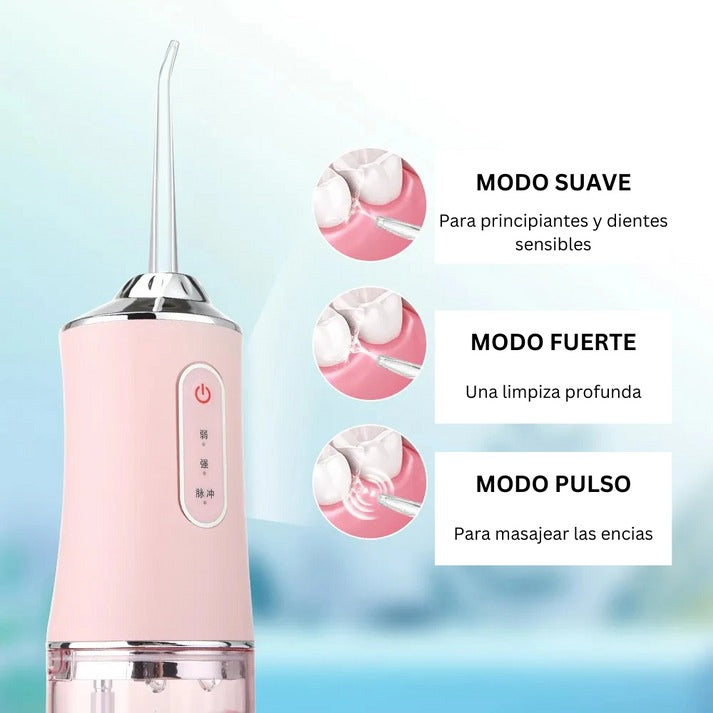 IRRIGADOR ORAL ANTISARRO RECARGABLE - PAGUE AL RECIBIR